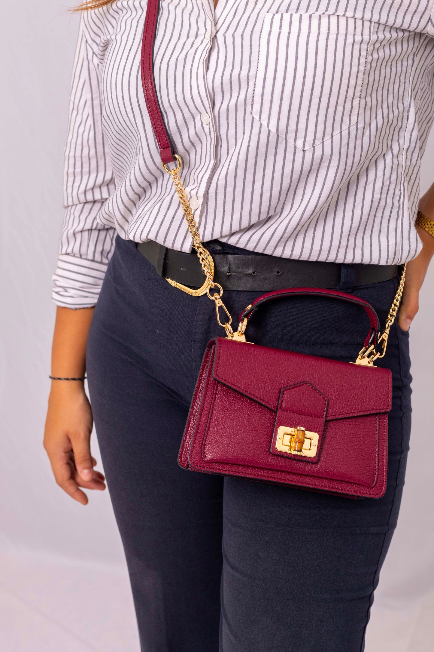 Nahla – Cuir grainé