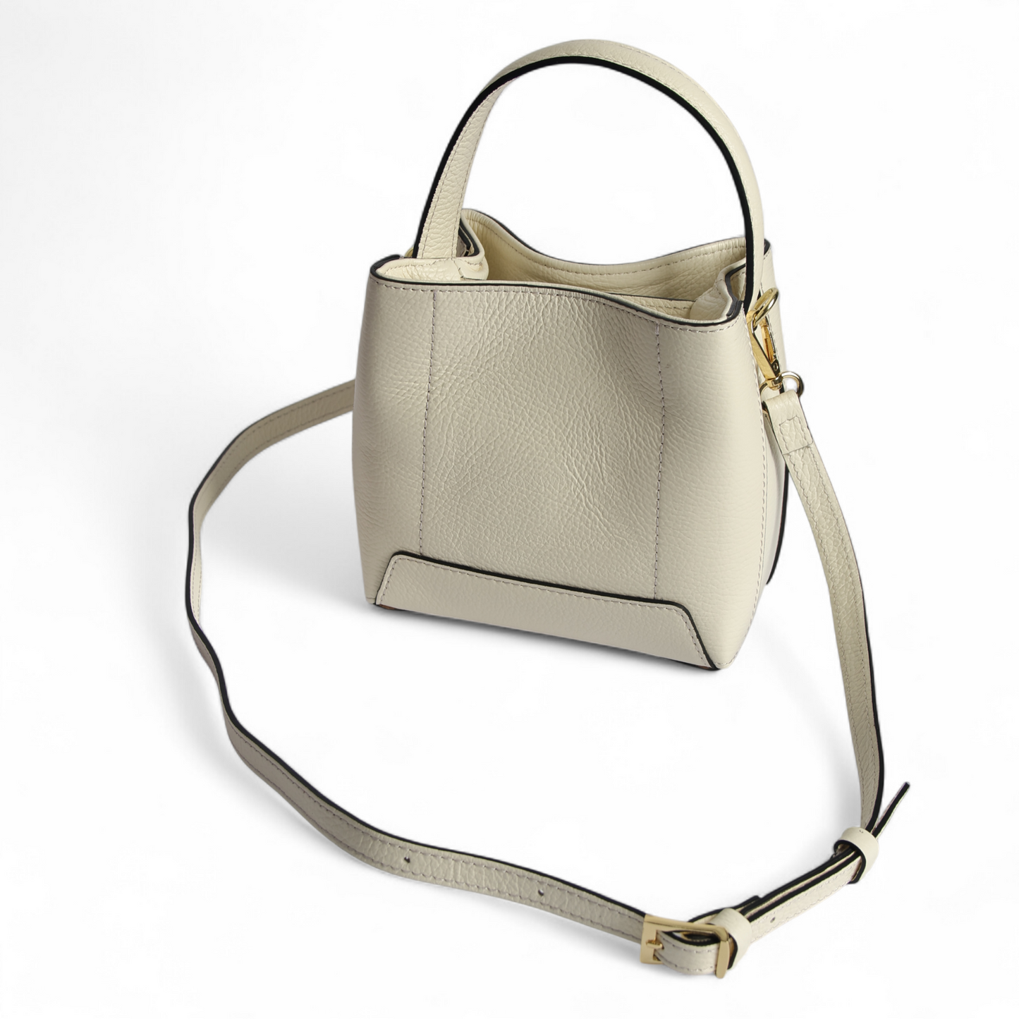 Sac Camille M – Cuir Crème | Édition Limitée