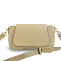 Neyla – Cuir Beige Lisse | Édition Limitée