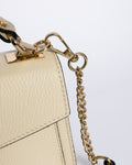 Nahla – Cuir Grainé Beige | Édition Limitée