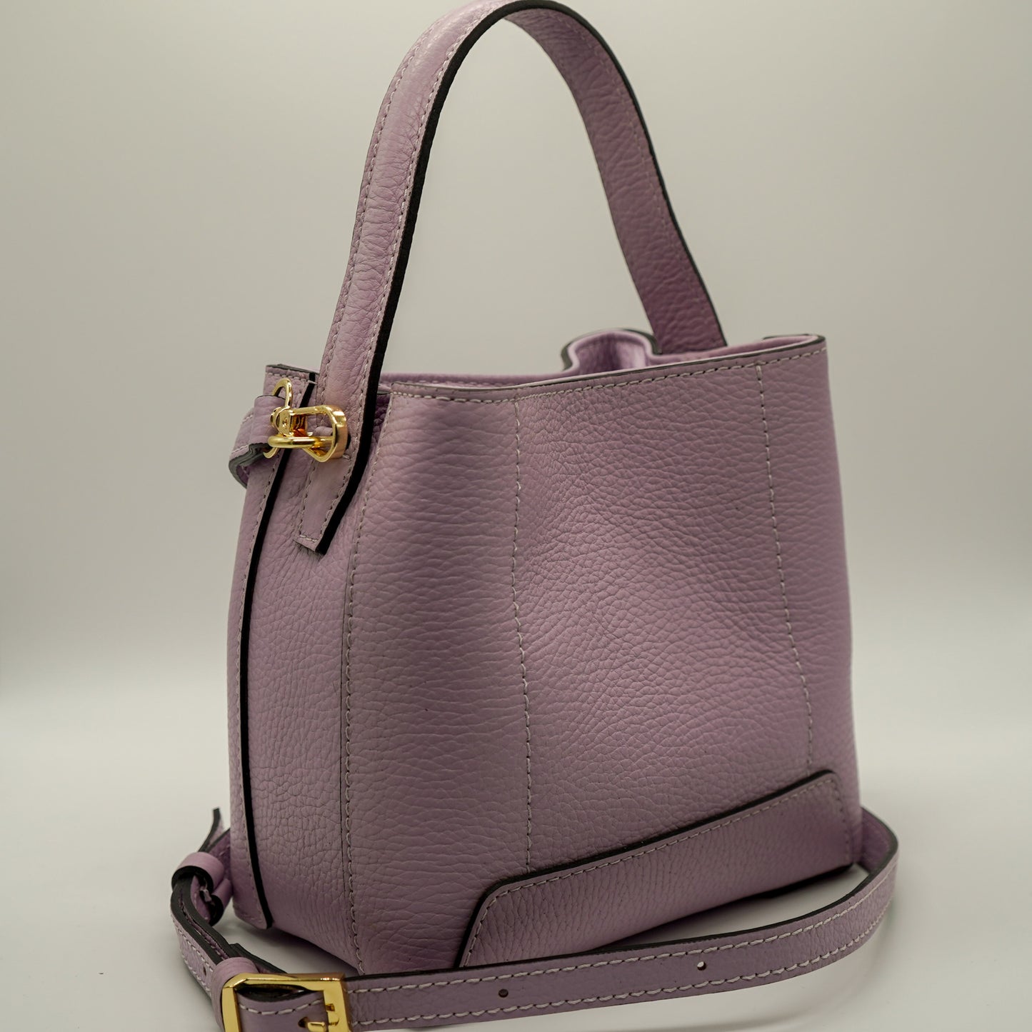 Sac Camille M – Cuir Lila | Édition Limitée