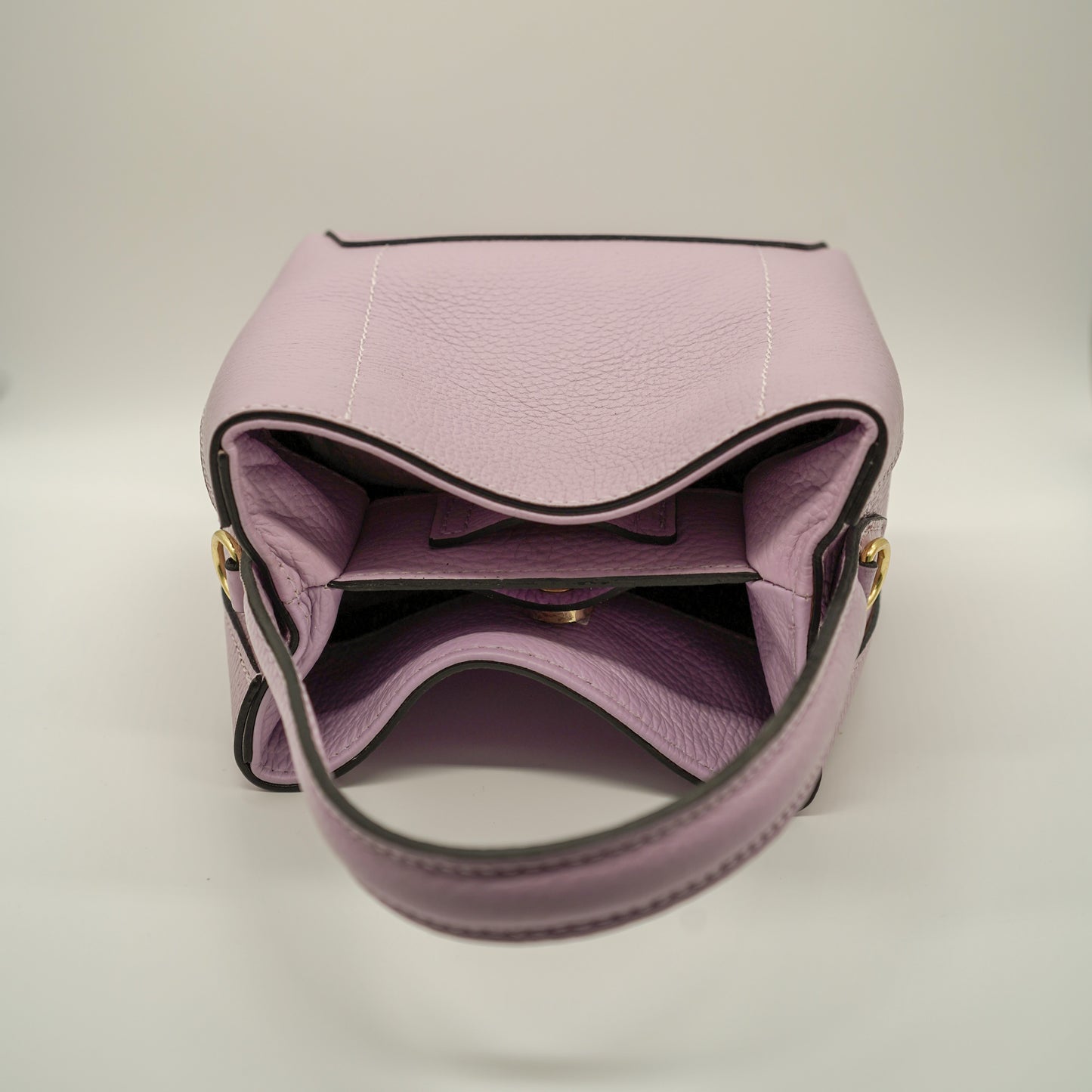 Sac Camille M – Cuir Lila | Édition Limitée