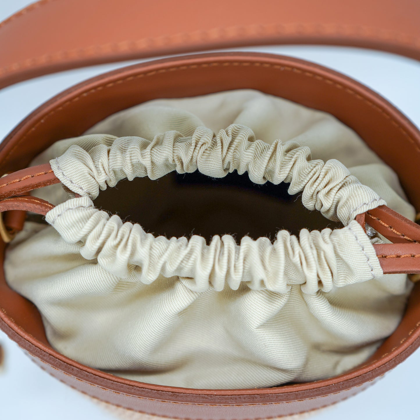 Sac Chloé M – Seau Raphia & Cuir Camel | Édition Limitée