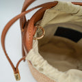 Sac Chloé M – Seau Raphia & Cuir Camel | Édition Limitée