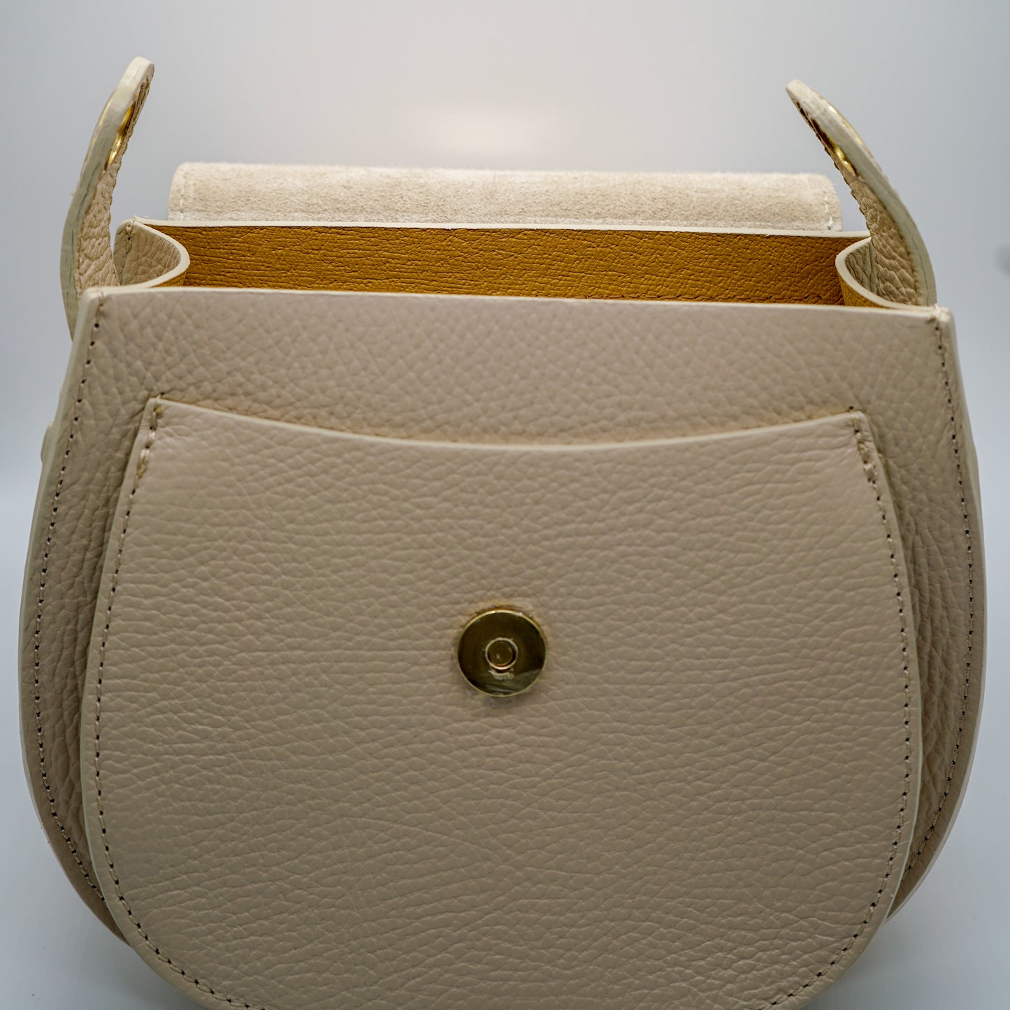 Sac Céleste M – Cuir Beige | Édition Limitée