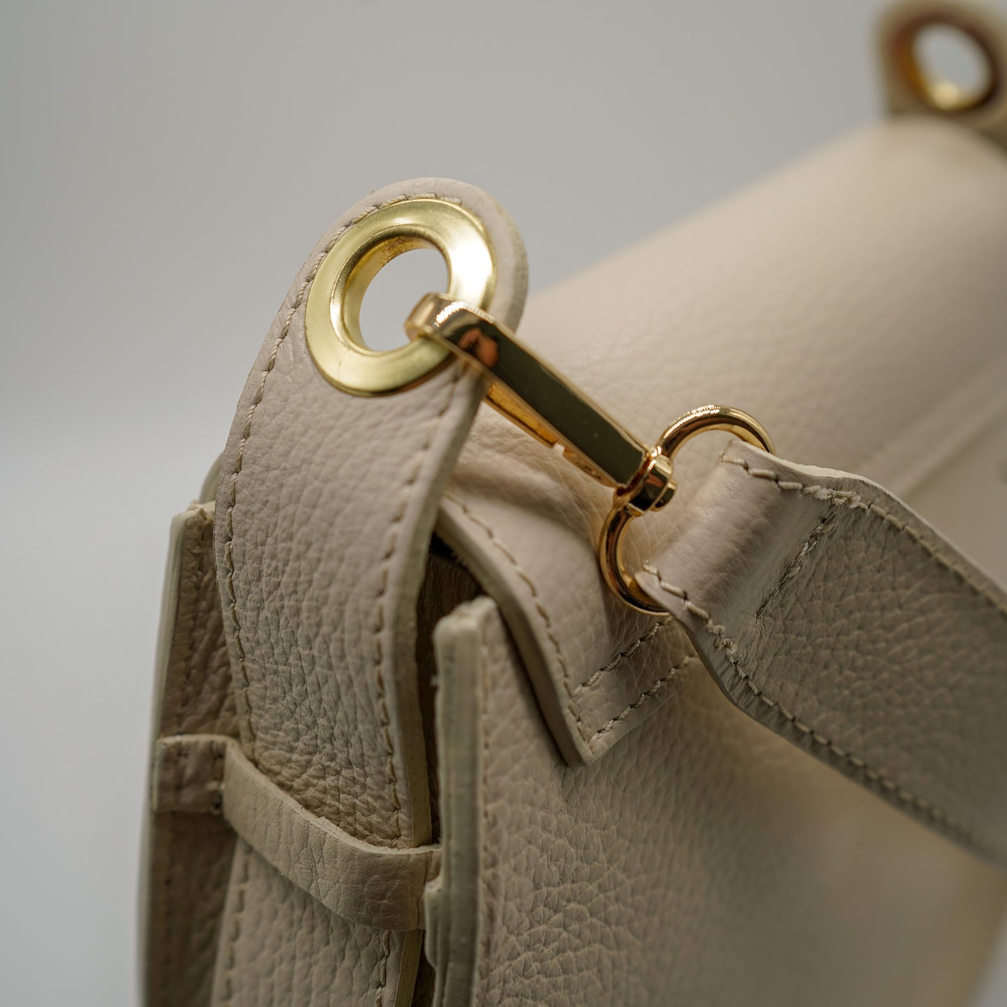 Sac Céleste M – Cuir Beige | Édition Limitée