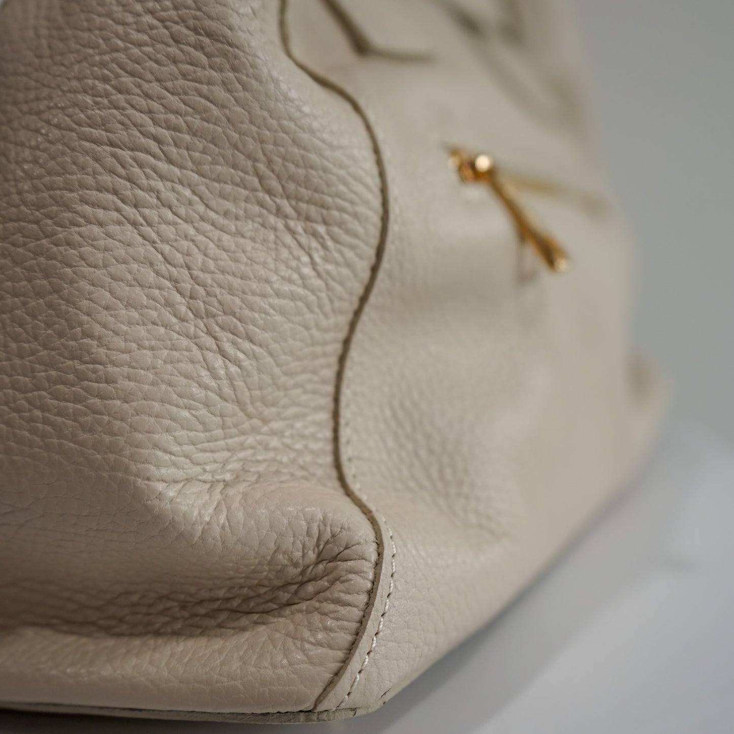 Sac Letty M – Cuir Latte | Édition Limitée