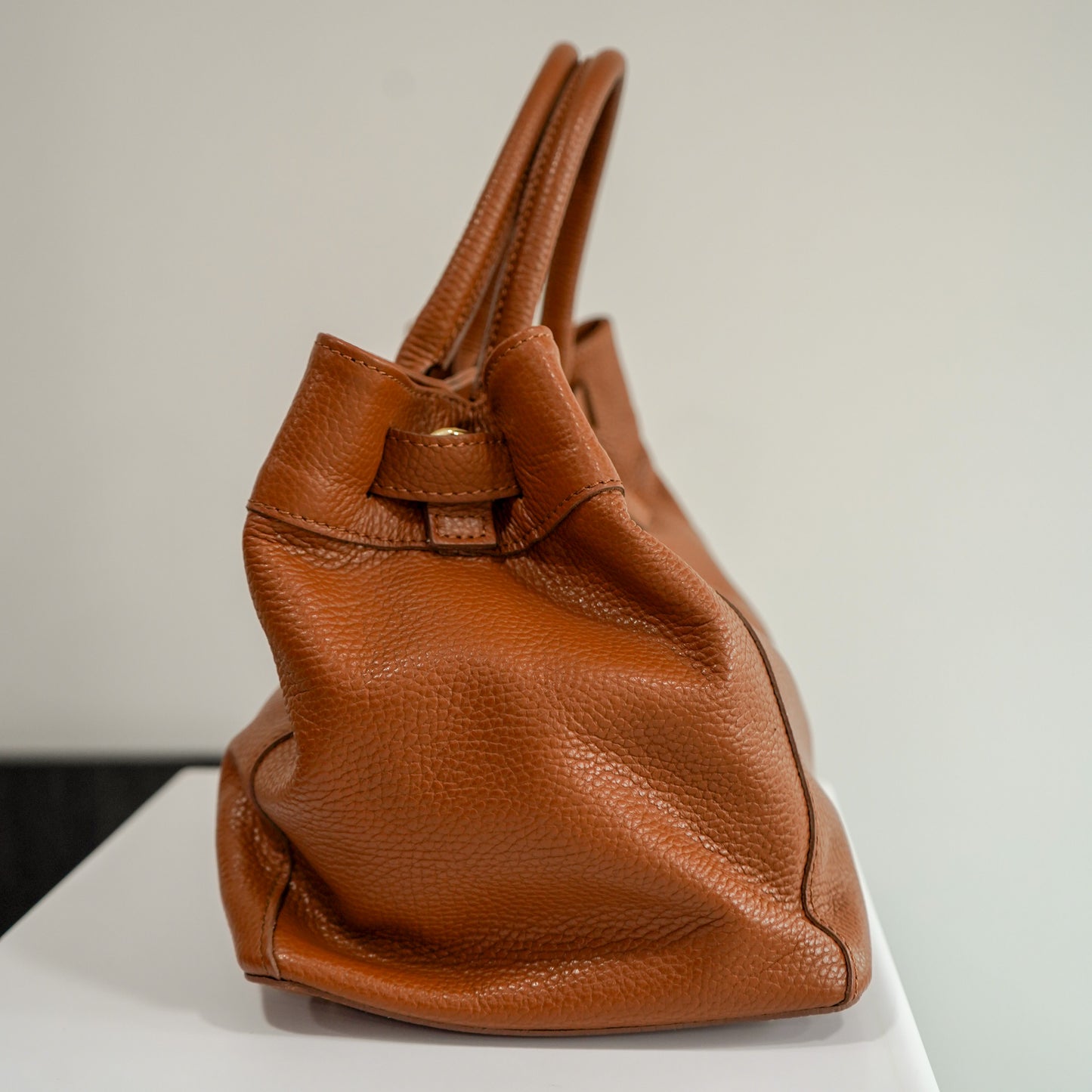 Sac Letty M – Cuir Brun Foncé | Édition Limitée