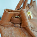 Sac Letty M – Cuir Brun Foncé | Édition Limitée