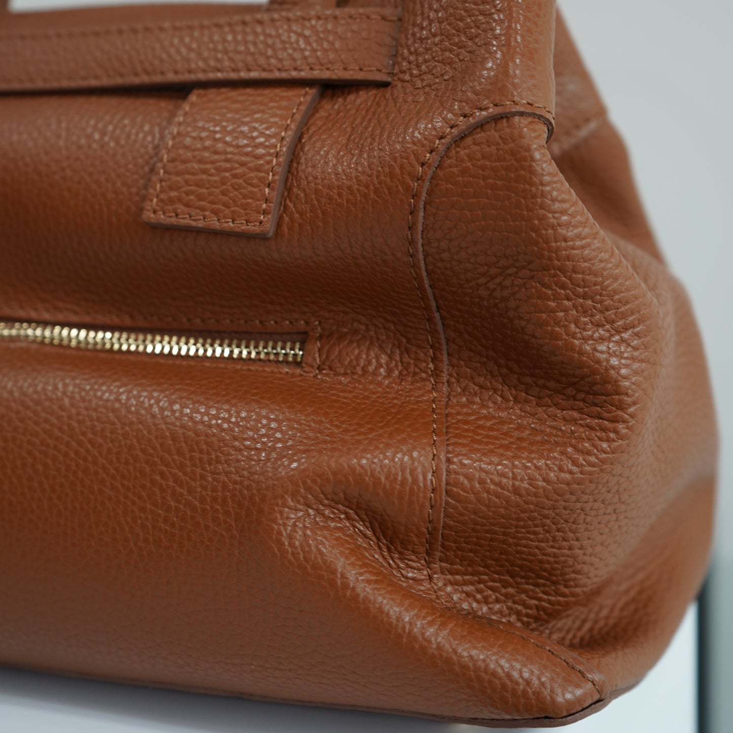 Sac Letty M – Cuir Brun Foncé | Édition Limitée