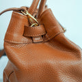 Sac Letty M – Cuir Brun Foncé | Édition Limitée